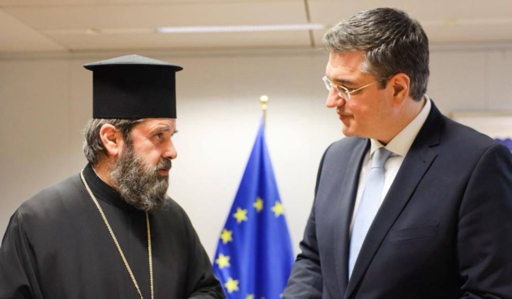 Fortlumturia e Tij, Kryepiskopi Joan në Bruksel: Takime me zyrtarë të lartë europianë