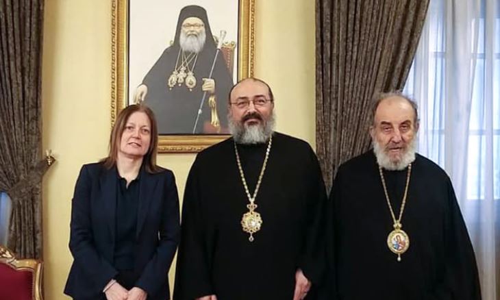 سفيرة السويد في الدار البطريركيّة