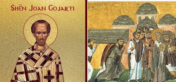 Transferimi i lipsanit të Joan Gojartit. Mbretëresha Markiana. Oshënar Klimi. Dëshmor i ri Dhimitri