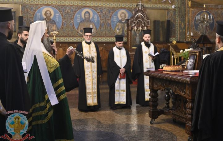 Панихида за 1 година от упокоението на схиархимандрит Амвросий