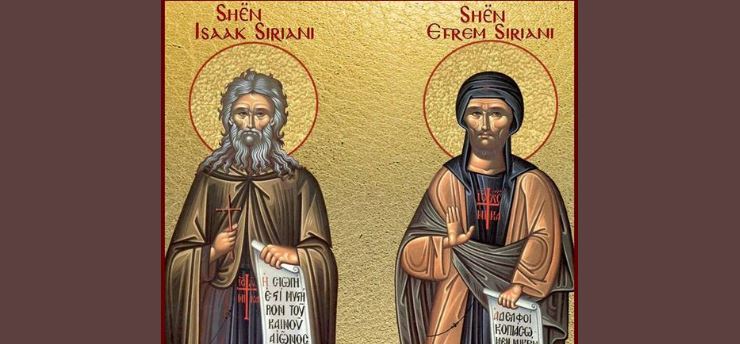 Oshënarët Efrem e Isaak Siriani, Paladi e Jakovi. Dëshmore Harisa