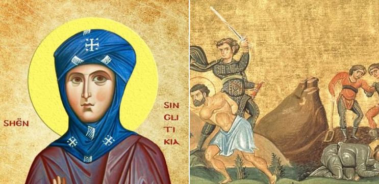 Dëshmorët Theopemti, Theonai. Oshënare Singlitikia