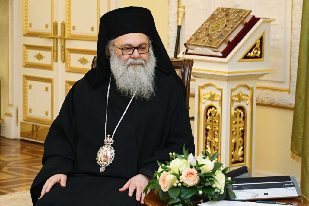 Поздравление Святейшего Патриарха Кирилла Предстоятелю Антиохийской Православной Церкви с годовщиной интронизации