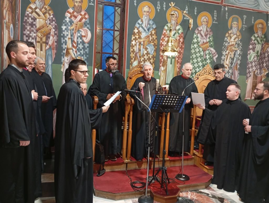 Στον εσπερινό της Συγχωρήσεως στην Ι.Μ. Τρίκκης έψαλε το Σωματείο Ιεροψαλτών Ν. Τρικάλων