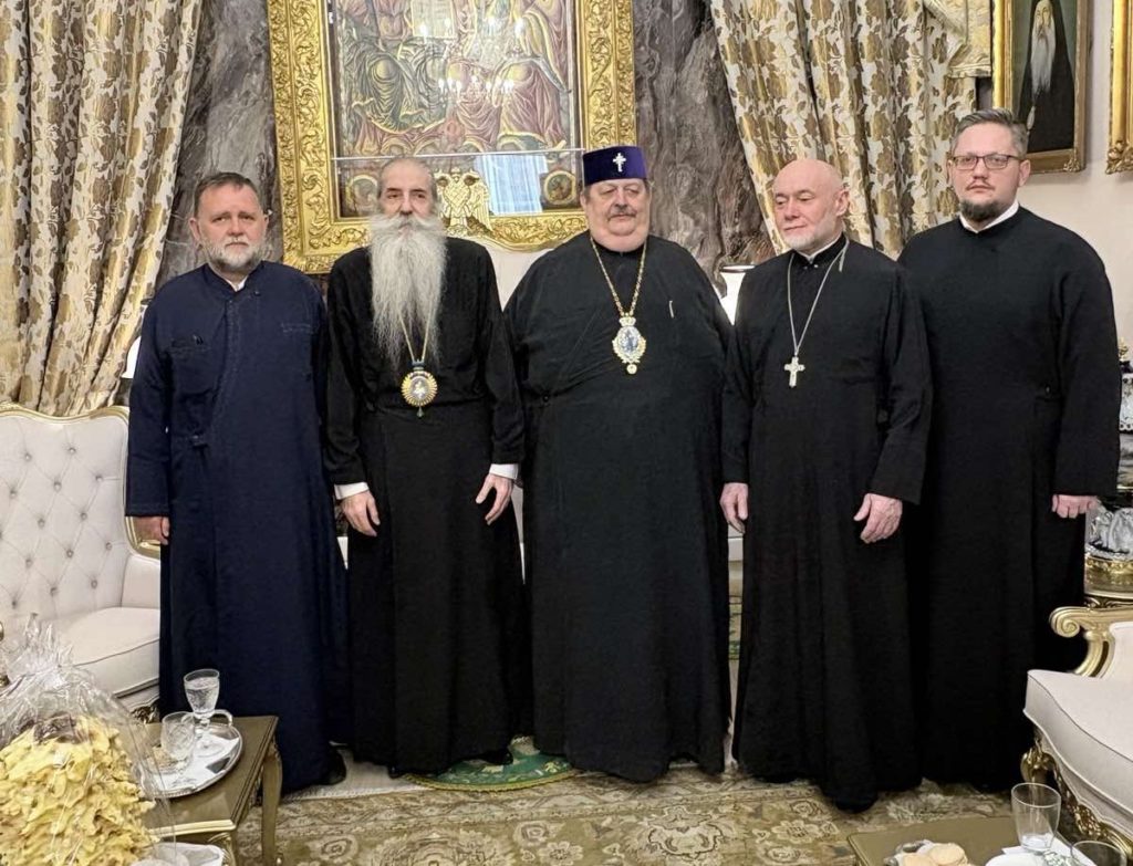 Επίσκεψη του Αρχιεπισκόπου Λιούμπλιν και Χελμ στον Πειραιώς Σεραφείμ