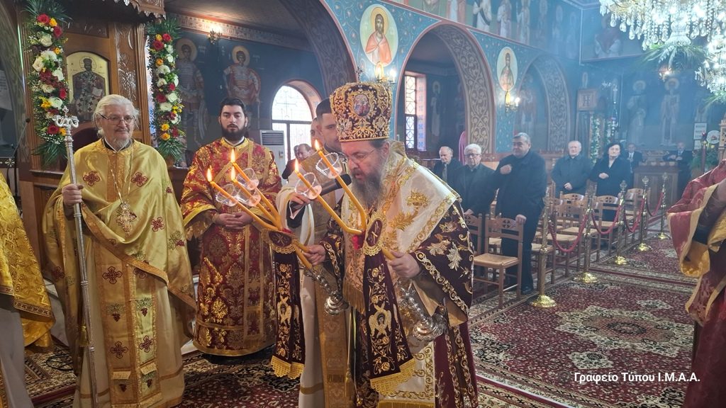 Ο Αιτωλίας και Ακαρνανίας Δαμασκηνός για τον ενάρετο βίο του Αγίου Χαραλάμπους