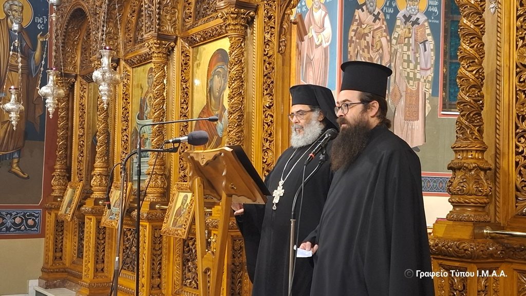 Αγιολογική Διάλεξη στο Αγρίνιο για τον Όσιο Άνθιμο της Χίου