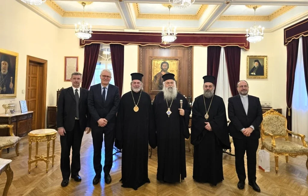 Meeting of the Archbishop of Cyprus with a Delegation of the Conference of European Churches