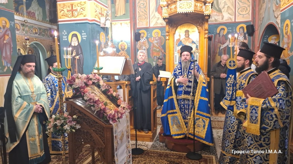 Η Α’ Στάση των Χαιρετισμών της Παναγίας στο Μενίδι Αιτωλοακαρνανίας