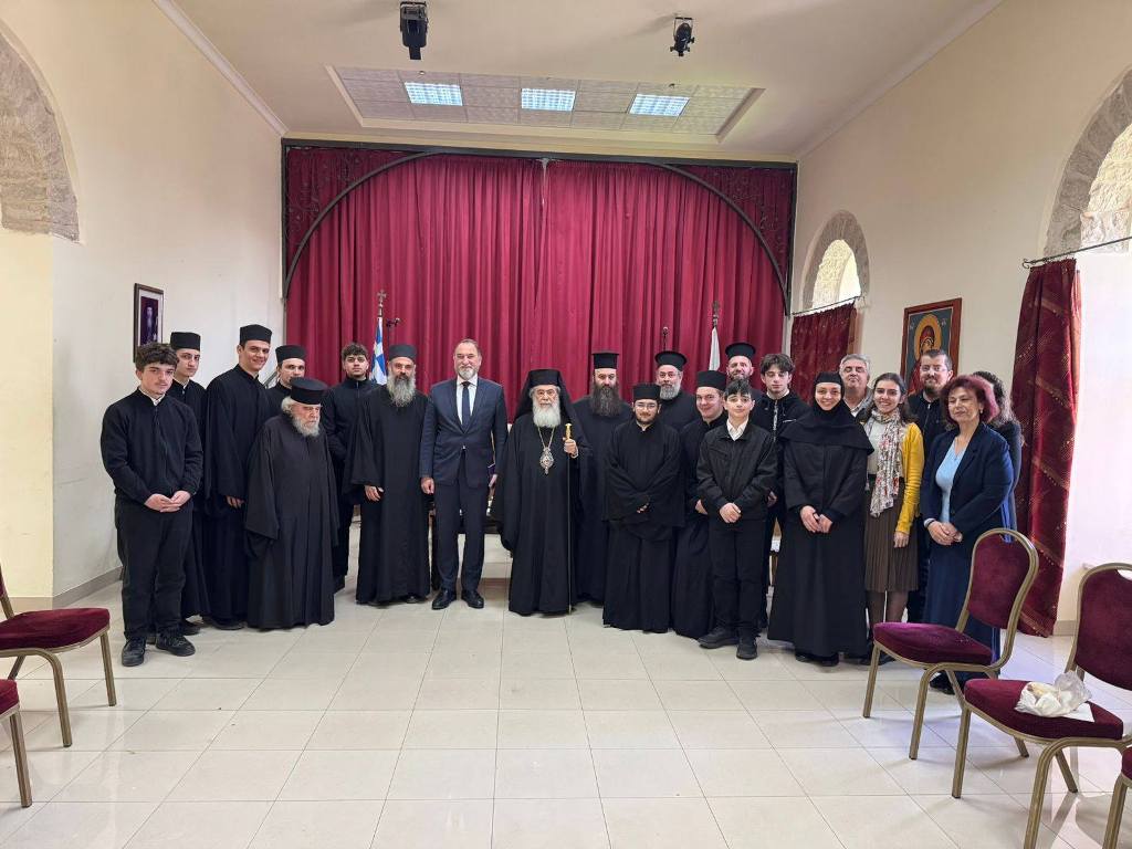 Ο Πατριάρχης Ιεροσολύμων δέχθηκε μια σειρά από επισκέψεις