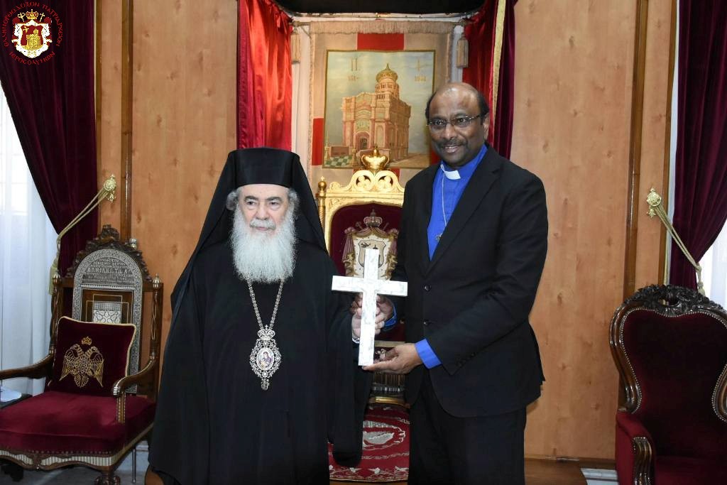 Ο Γενικός Γραμματέας του Παγκοσμίου Συμβουλίου Εκκλησιών στον Πατριάρχη Ιεροσολύμων