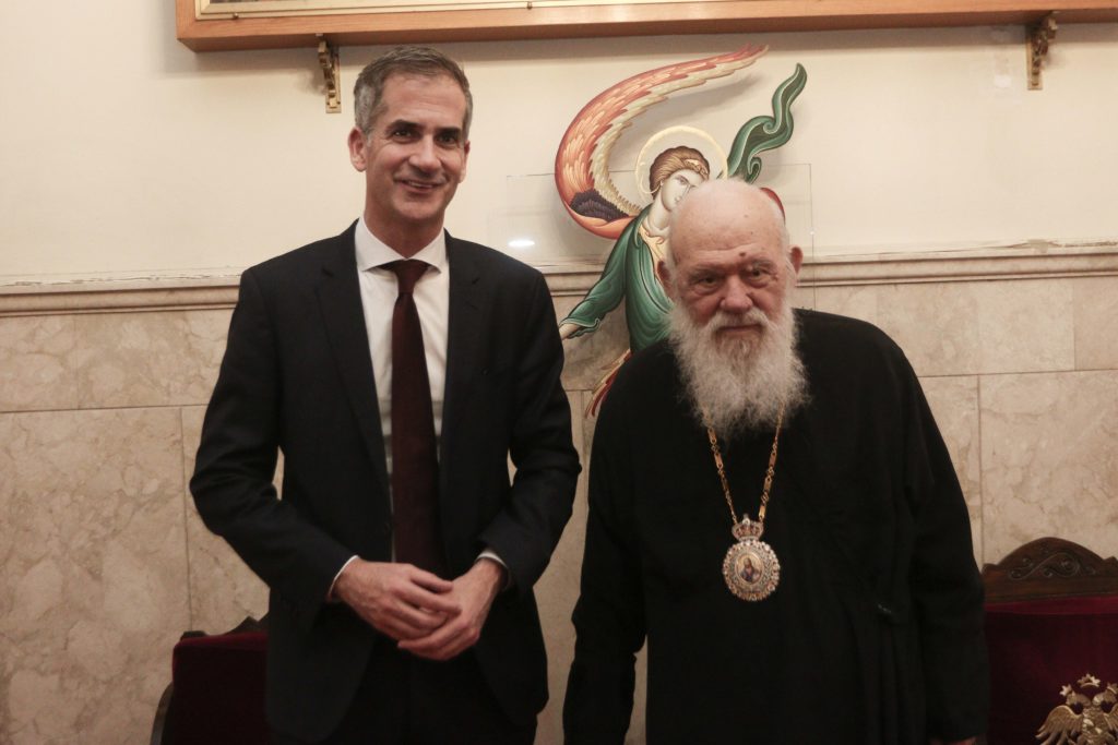 Διαδοχικές συναντήσεις με εκπροσώπους της Αυτοδιοίκησης, της Παράδοσης και του Τουρισμού είχε ο Αρχιεπίσκοπος Αθηνών