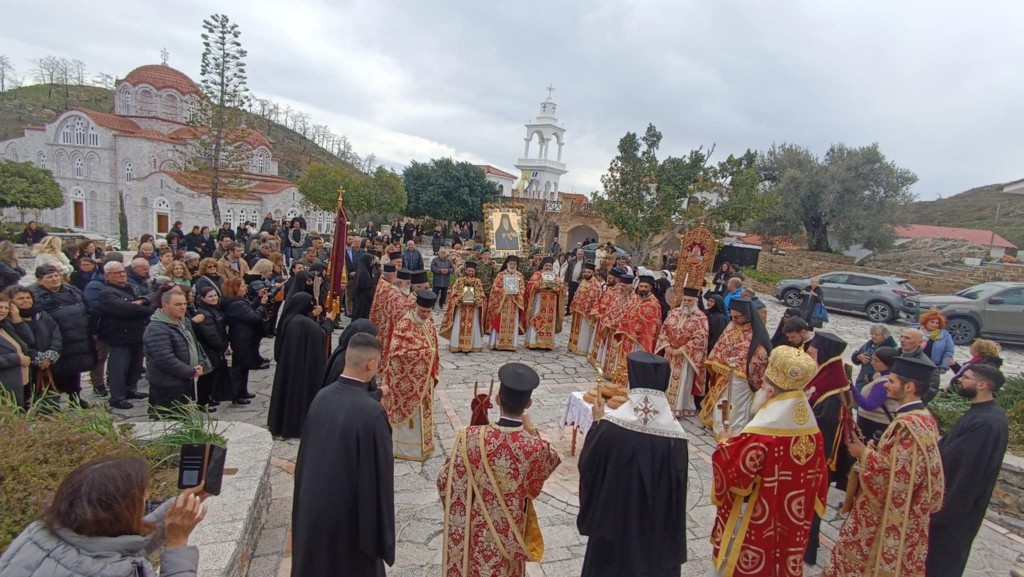 Η Μνήμη του Οσίου Μελετίου στην Ιερά Μονή Κοιμήσεως της Θεοτόκου του Ύψους (Υψενής)