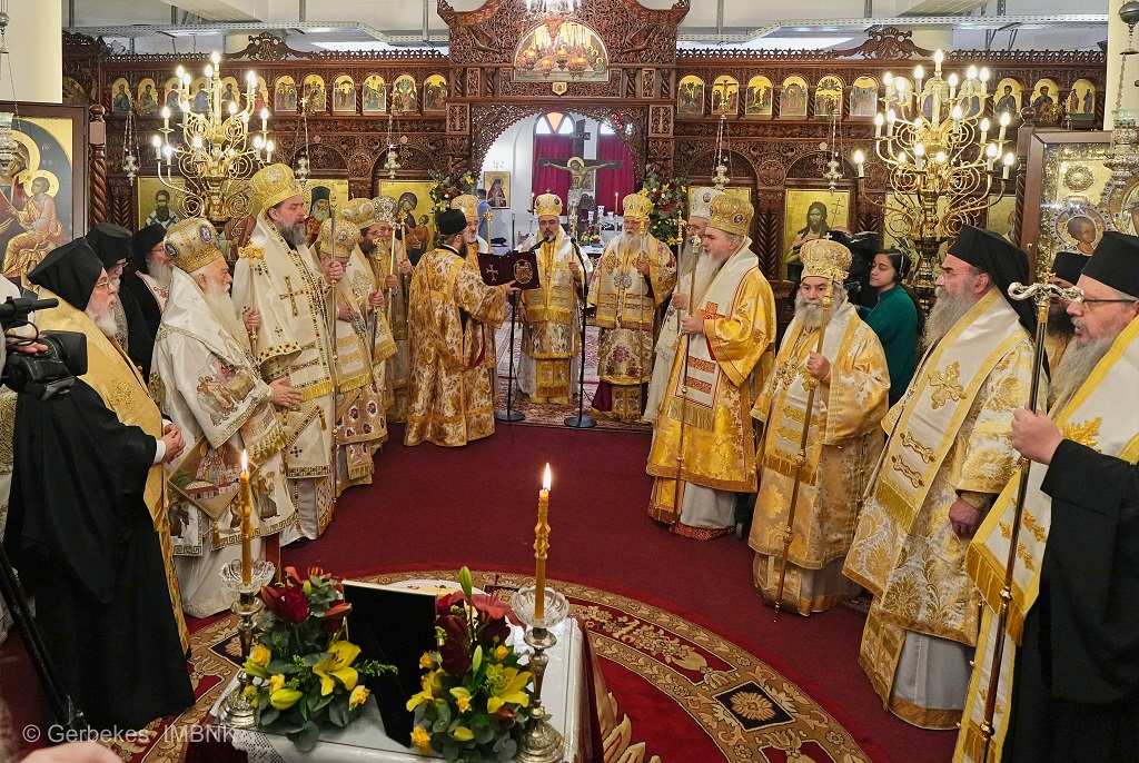 Ο Μάνης Χρυσόστομος στο μνημόσυνο για τον αοίδιμο ηγούμενο π. Παντελεήμονα Κορφιωτάκη