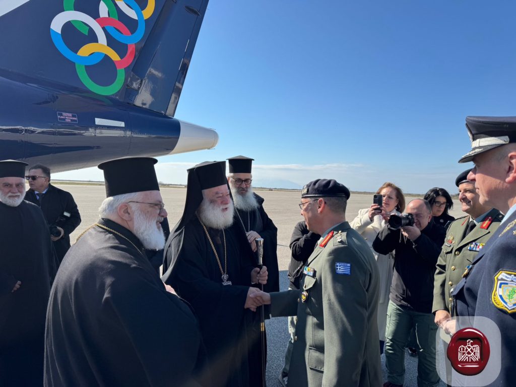 Θερμή υποδοχή του Πατριάρχη Αλεξανδρείας στην Αλεξανδρούπολη