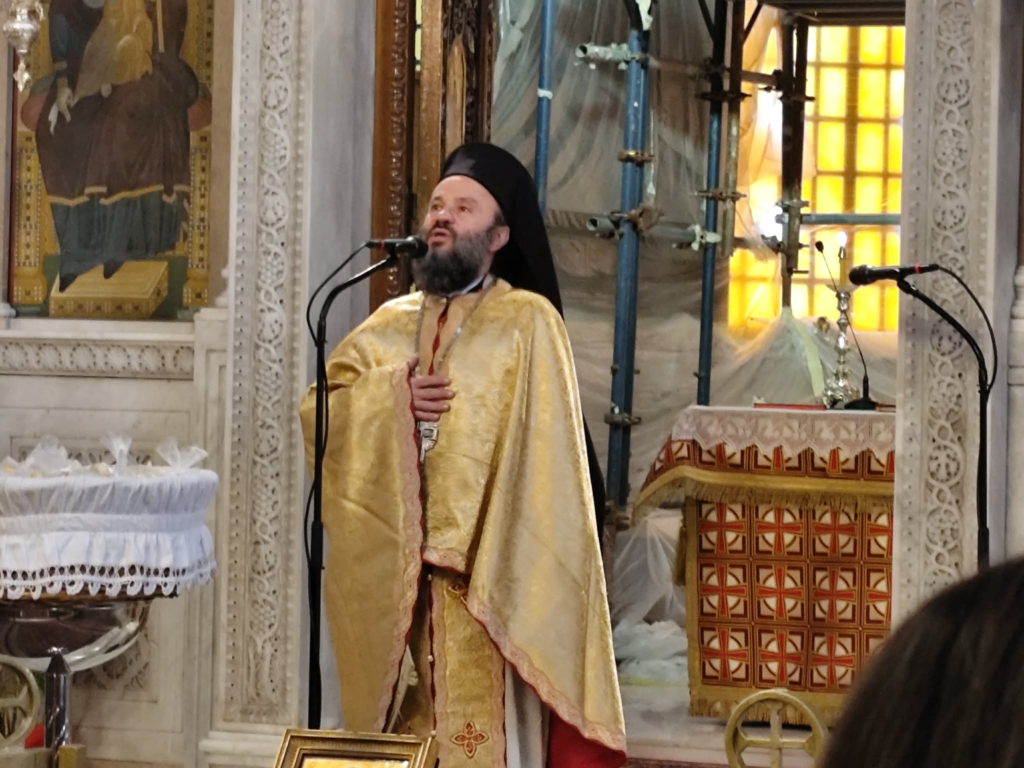 Κατανυκτική λειτουργία στον Άγιο Ελευθέριο Γκύζη, για την Κυριακή του Τελώνου και του Φαρισαίου και την εορτή του Αγίου Τρύφωνα