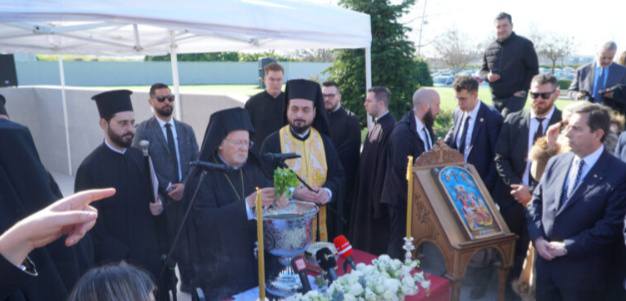 افتتاح كنيسة ألقديس جاورجيوس في مستشفى ترانس البلقان من قبل البط