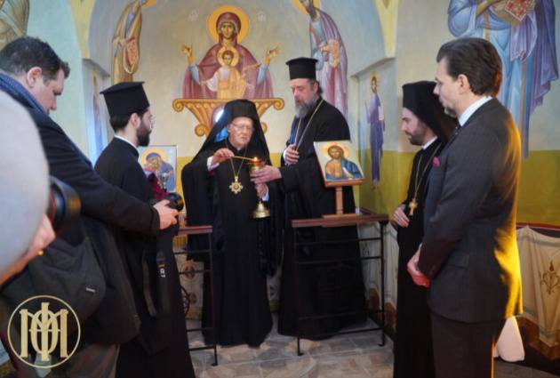 كلمة صاحب القداسة البطريرك المسكوني برثلماوس في مراسم افتتاح الكن