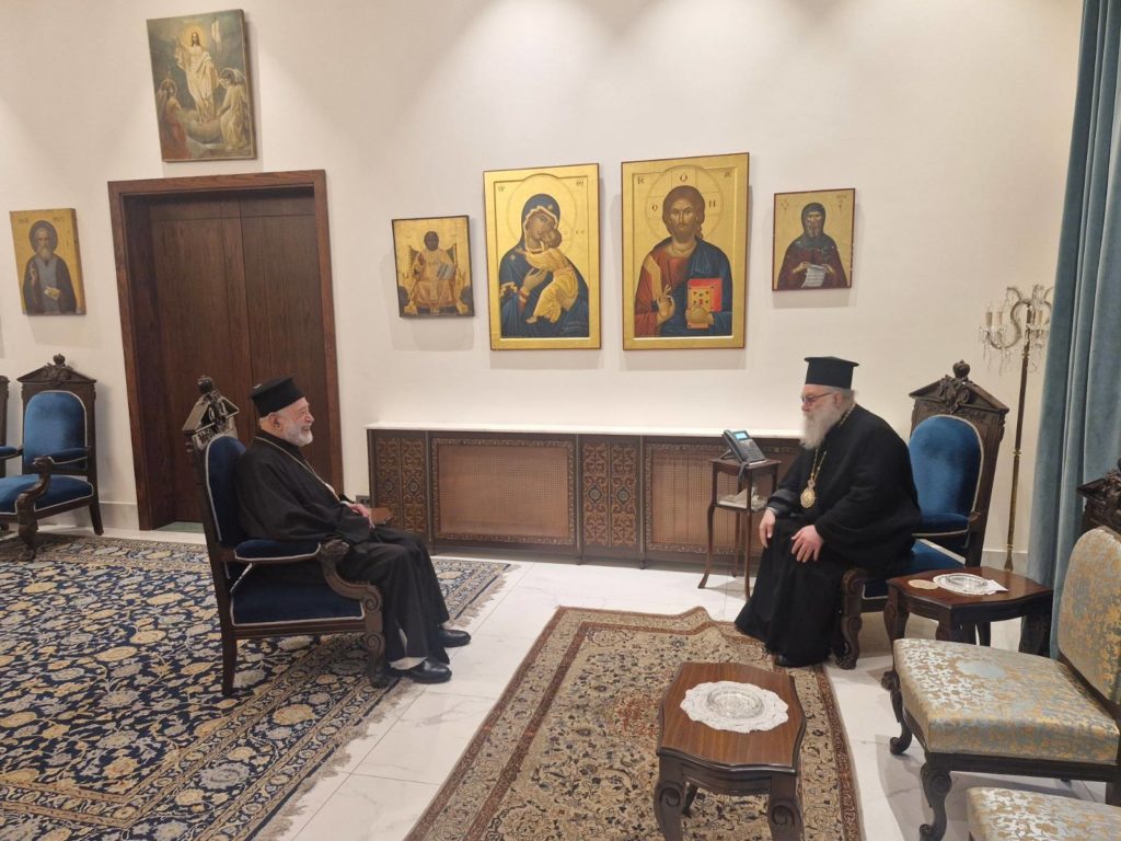 Συνάντηση Πατριάρχη Αντιοχείας με τον Μητροπολίτη Βηρυτού