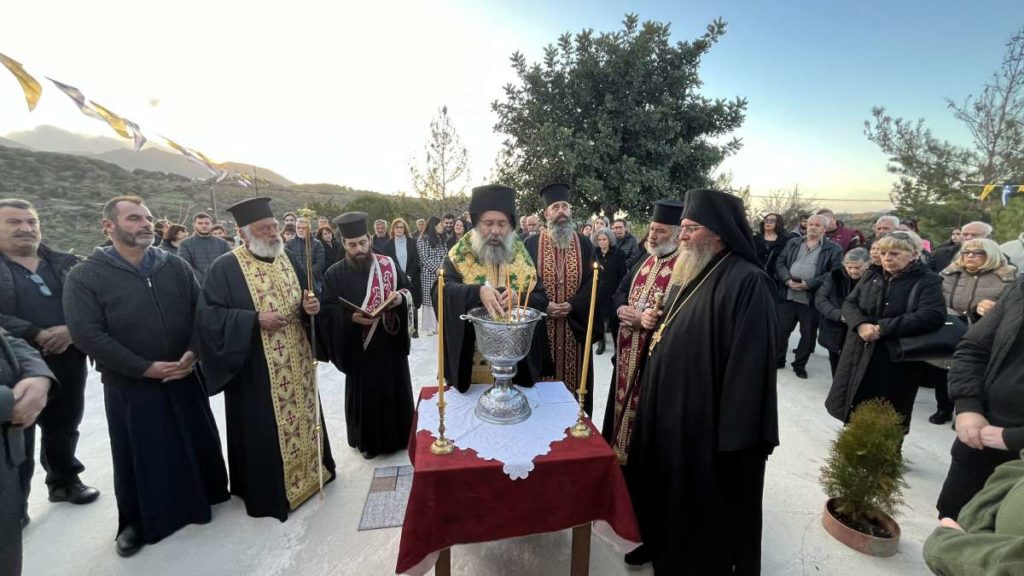 Θυρανοίξια Ιερού Ναού Αγίου Χαραλάμπους στο Βενί Μυλοποτάμου
