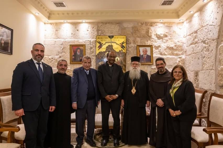 Συνάντηση Μητροπολίτη Διοκαισαρείας με τον Γενικό Γραμματέα του ΠΣΕ