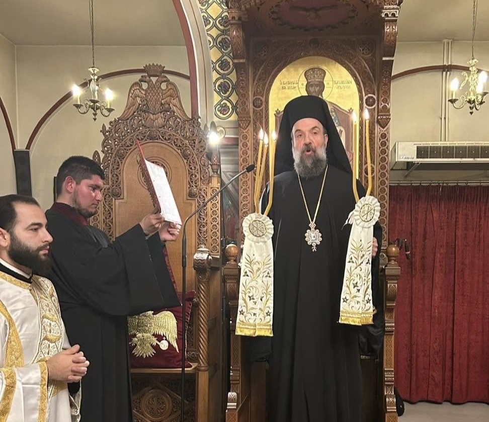 Ο Εσπερινός της Συγγνώμης στην Μητρόπολη Θήρας