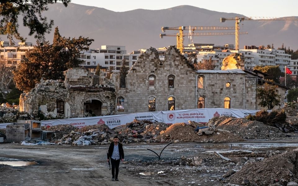 Architect aims to rebuild a church and help restore a quake-hit Turkish city’s multicultural past