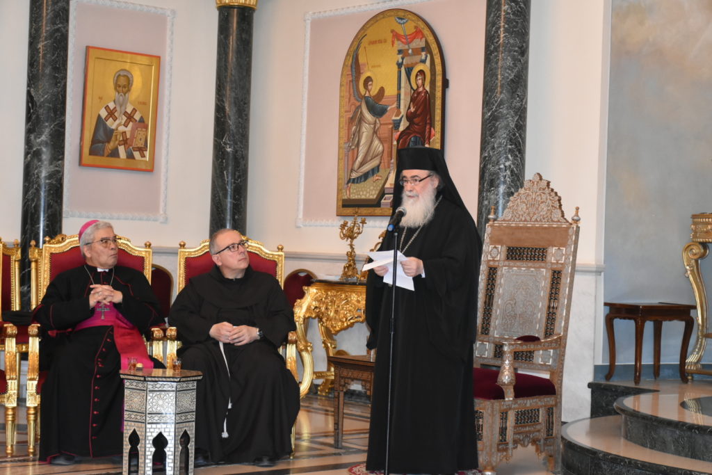 Έκκληση Πατριάρχη Ιεροσολύμων για προστασία της ελευθερίας της λατρείας