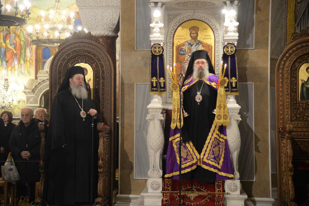 Ο Α’ Κατανυκτικός Εσπερινός στην Ιερά Μητρόπολη Πατρών