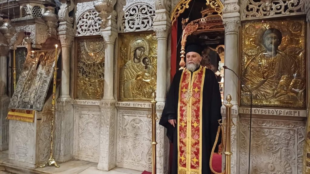 Ύδρα: Εσπερινός Αγίου Χαραλάμπους