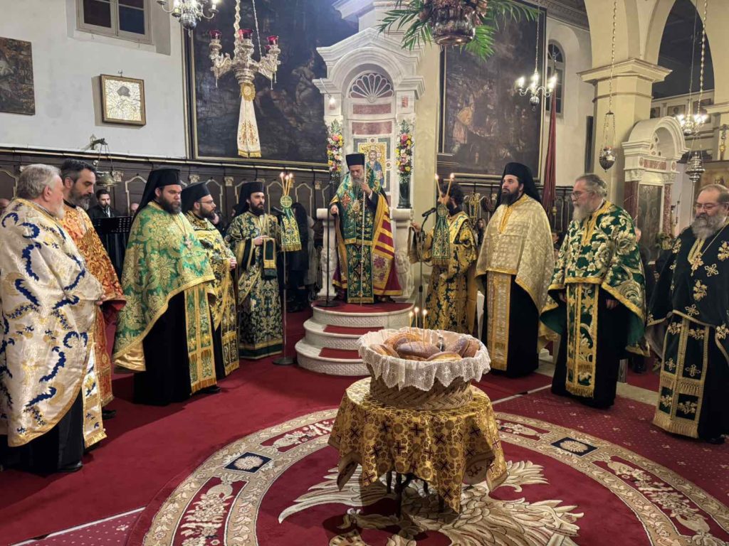 Ο Εσπερινός της Αγίας Θεοδώρας στην Κέρκυρα