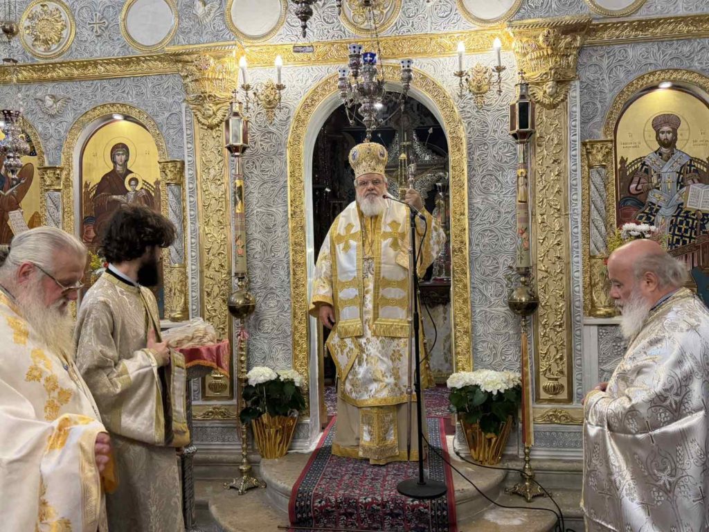 Ο Μητροπολίτης Βρεσθένης στην Κέρκυρα