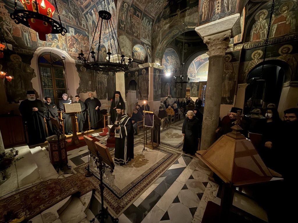 Α’ Κατανυκτικός Εσπερινός στην Ιερά Μονή Ασωμάτων Πετράκη