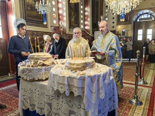 Η πανήγυρη του Ιερού Ναού Υπαπαντής του Κυρίου στα Λευκάκια Ναυπλίου