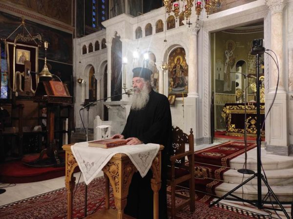 Ο Πρωτ/ρος π. Γεώργιος Σχοινάς ομίλησε στον Ιερό Ναό Αγίου Βλασίου Ξυλοκάστρου