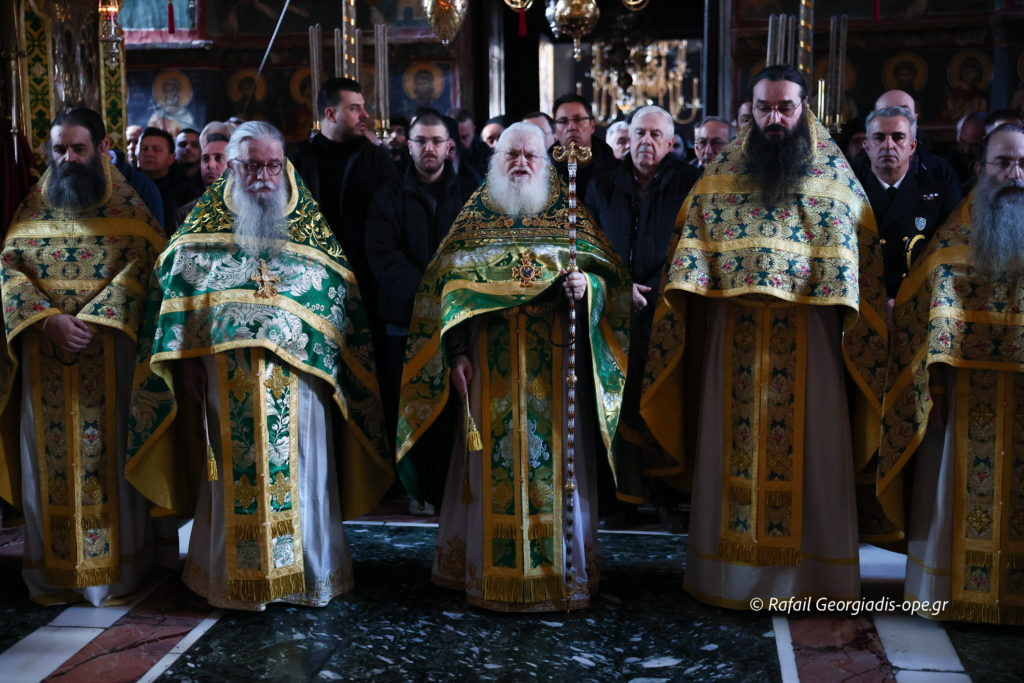 Τα ονομαστήρια του Γέροντα Εφραίμ στην Ι.Μ.Μ. Βατοπαιδίου (ΦΩΤΟ)
