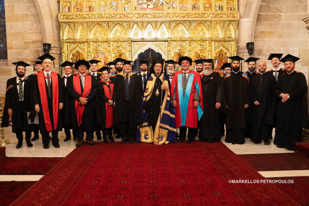 Δοξολογία και απονομή πτυχίων στους αποφοίτους της Θεολογικής Σχολής του Αποστόλου Ανδρέου στο Σύδνεϋ