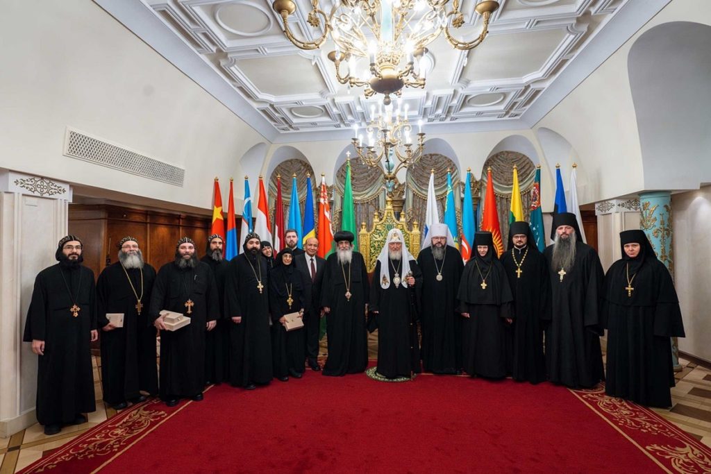 Святейший Патриарх Кирилл принял делегацию Коптской Церкви