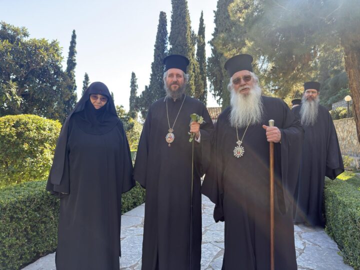 Επίσκεψη Μητροπολίτη Βερατίου στην Ιερά Μητρόπολη Θηβών, Λεβαδείας και Αυλίδος