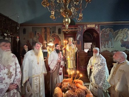 Ο εορτασμός του Αγίου Ιωάννου του Χρυσοστόμου στην ομώνυμη Ιερά Μονή στη Νάξο