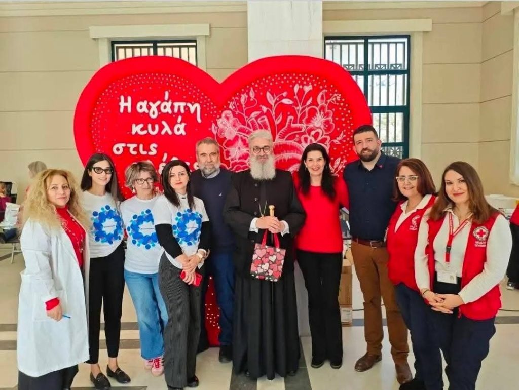 Επιτυχημένη εθελοντική αιμοδοσία με την συμβολή της Μητροπόλεως Αλεξανδρουπόλεως