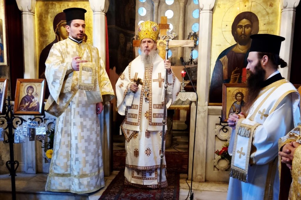 Χειροτονία Διακόνου στην Ιερά Μονή Ασωμάτων Πετράκη