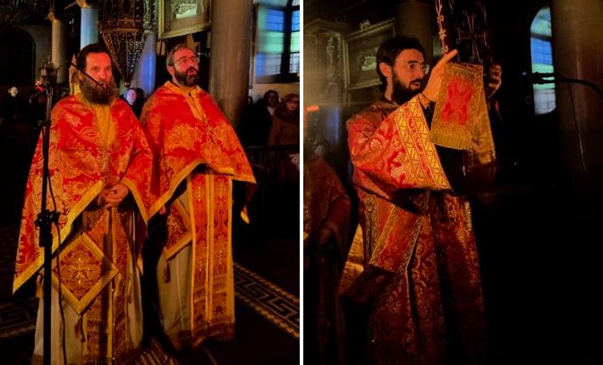 Βραδινή Θεία Λειτουργία επί τη εορτή του Αγίου Θεοδώρου του Τήρωνος στα Τρίκαλα