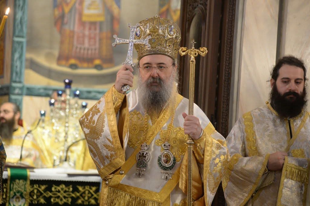 Θεία Λειτουργία για τα 21 έτη από την εκλογή του Μητροπολίτη Πατρών Χρυσοστόμου