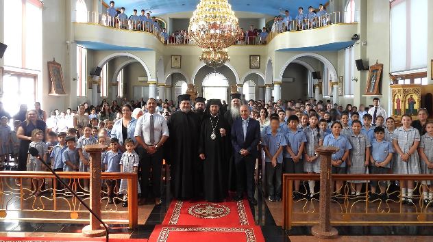 Αδελαΐδα: Αγιασμός για το νέο σχολικό έτος στο Ελληνορθόδοξο Κολλέγιο «Άγιος Γεώργιος»
