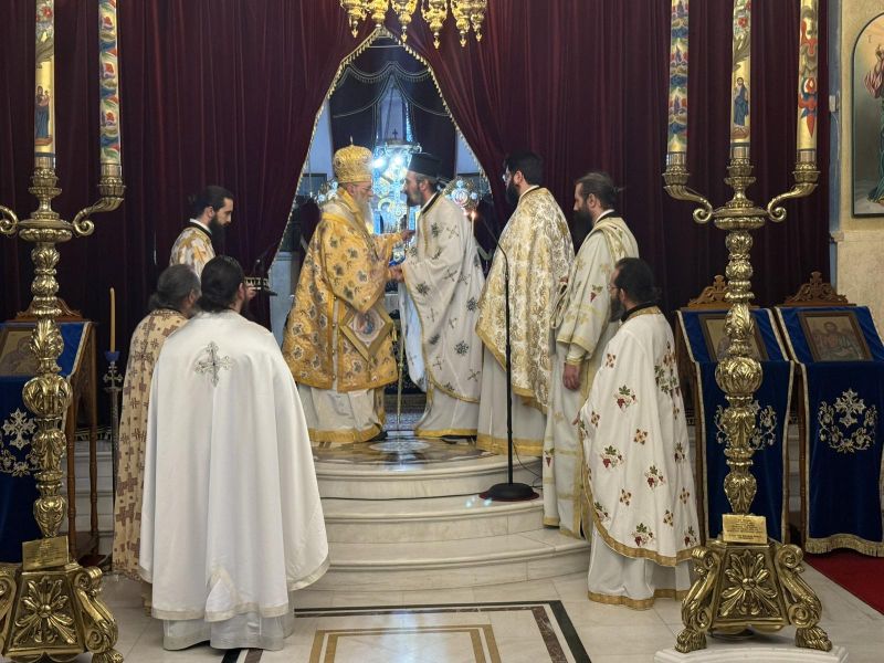 Χειροτονία πρεσβυτέρου στον Άγιο Αθανάσιο Δράμας