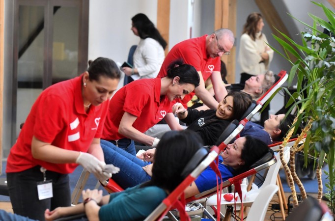 Ολοκληρώθηκε η δεύτερη εκστρατεία αιμοδοσίας στο Βουκουρέστι