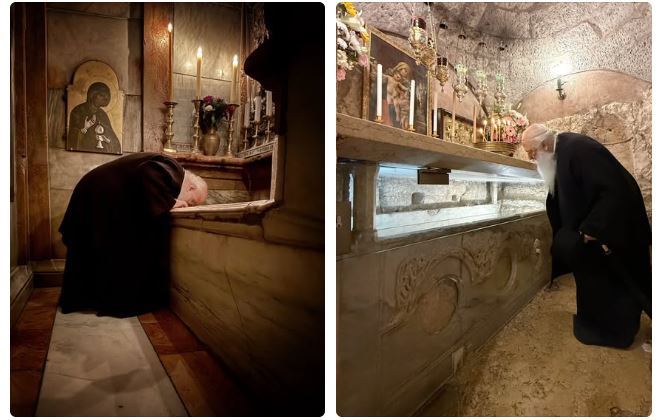 Προσκύνημα του Μητροπολίτη Βεροίας στους Αγίους Τόπους