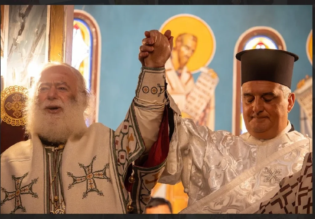 Patriarch of Alexandria ordained Mr Mike Karloutsos to the diaconate