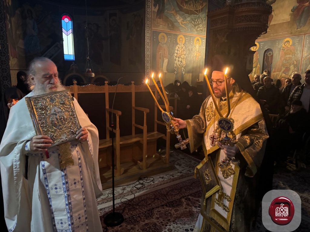 Ο Μητροπολίτης Αγκύρας Γρηγόριος στην Ιερά Μονή της Μάκρης